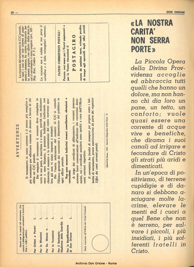 Don Orione, 65, 17, 01-12-1970, pagina 22