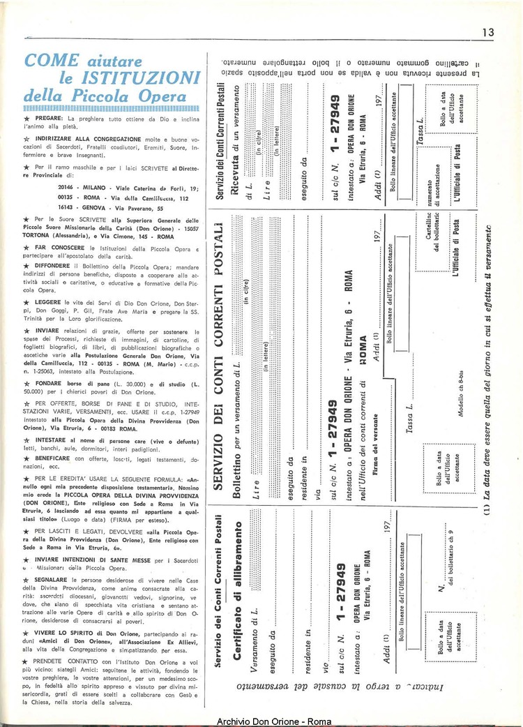 Don Orione, 65, 18, 15-12-1970, pagina 13