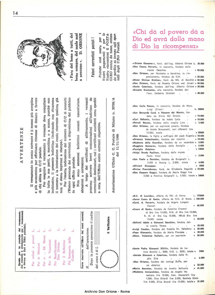 Don Orione, 65, 18, 15-12-1970, pagina 14