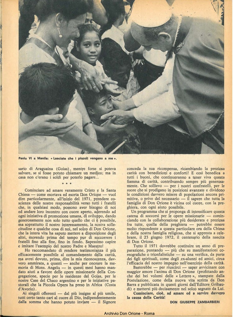 Don Orione, 66, 01, 01-01-1971, pagina 3