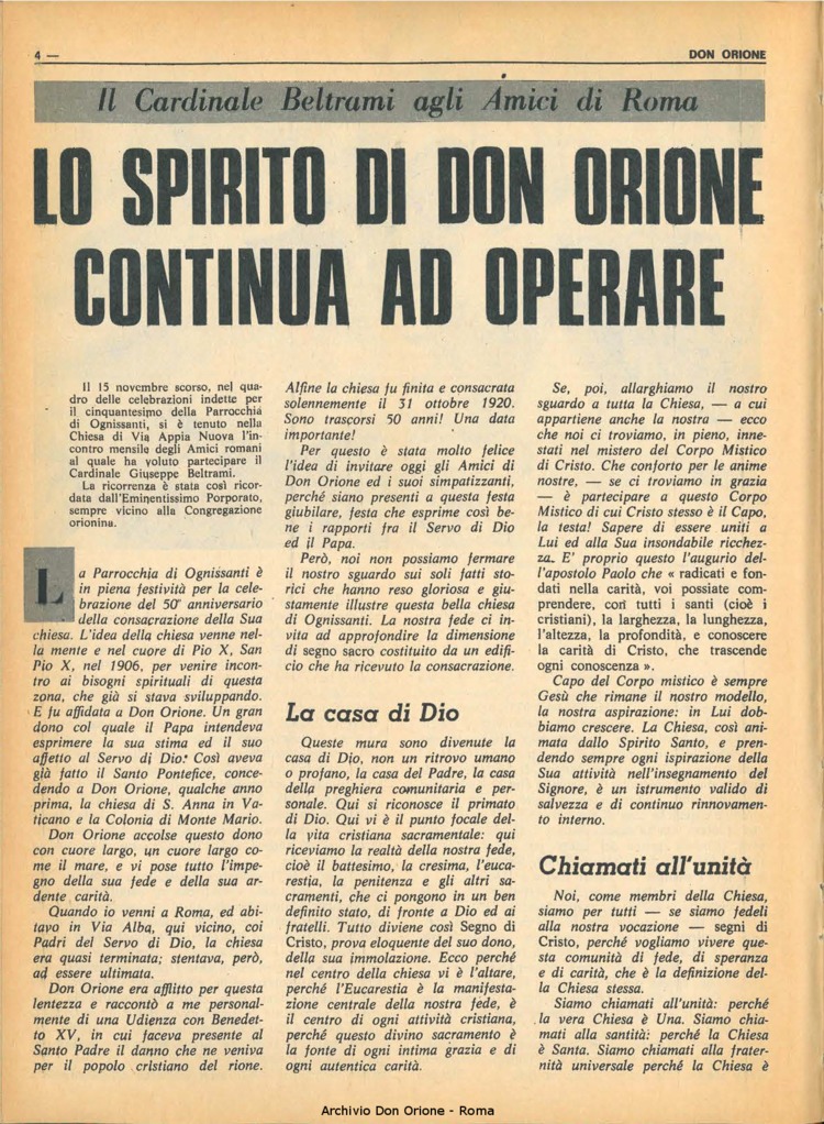 Don Orione, 66, 01, 01-01-1971, pagina 4