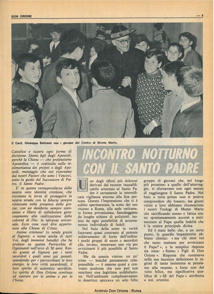 Don Orione, 66, 01, 01-01-1971, pagina 5