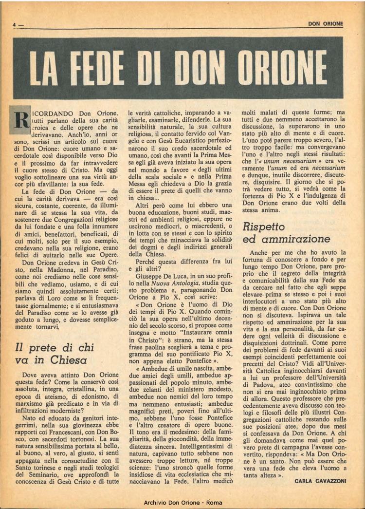 Don Orione, 66, 02, 01-02-1971, pagina 4