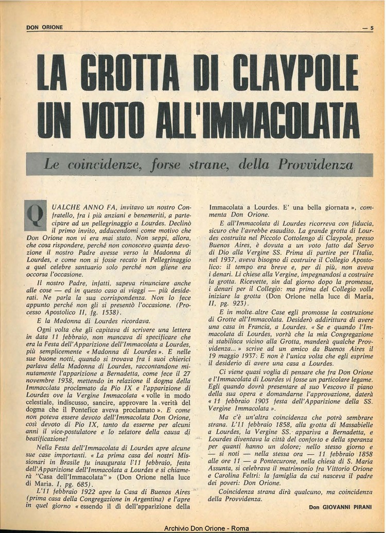 Don Orione, 66, 02, 01-02-1971, pagina 5