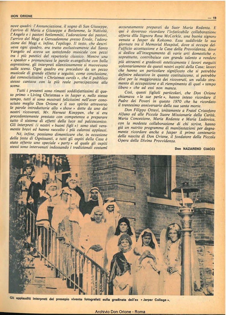 Don Orione, 66, 02, 01-02-1971, pagina 19