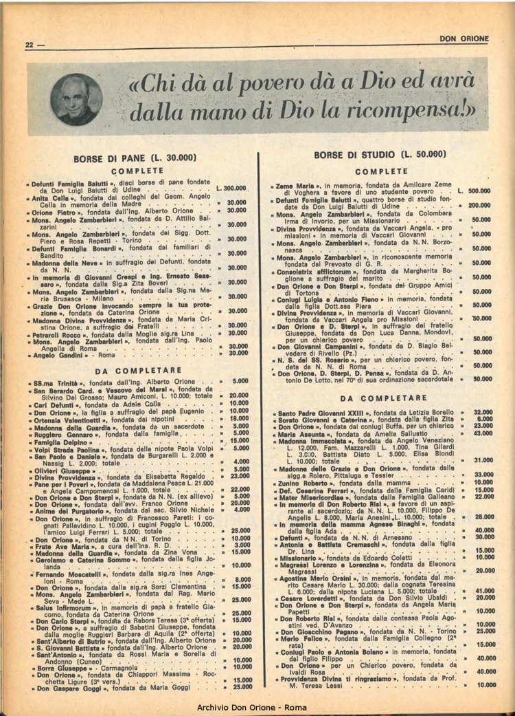 Don Orione, 66, 02, 01-02-1971, pagina 22
