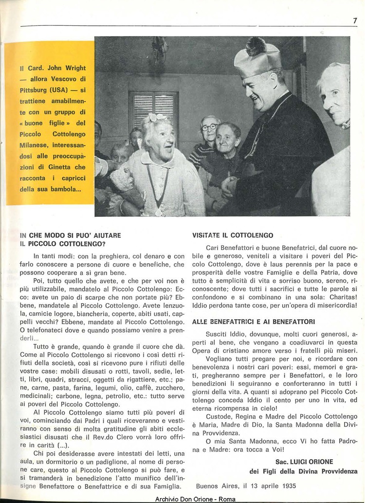 Don Orione, 66, 03, 15-02-1971, pagina 7