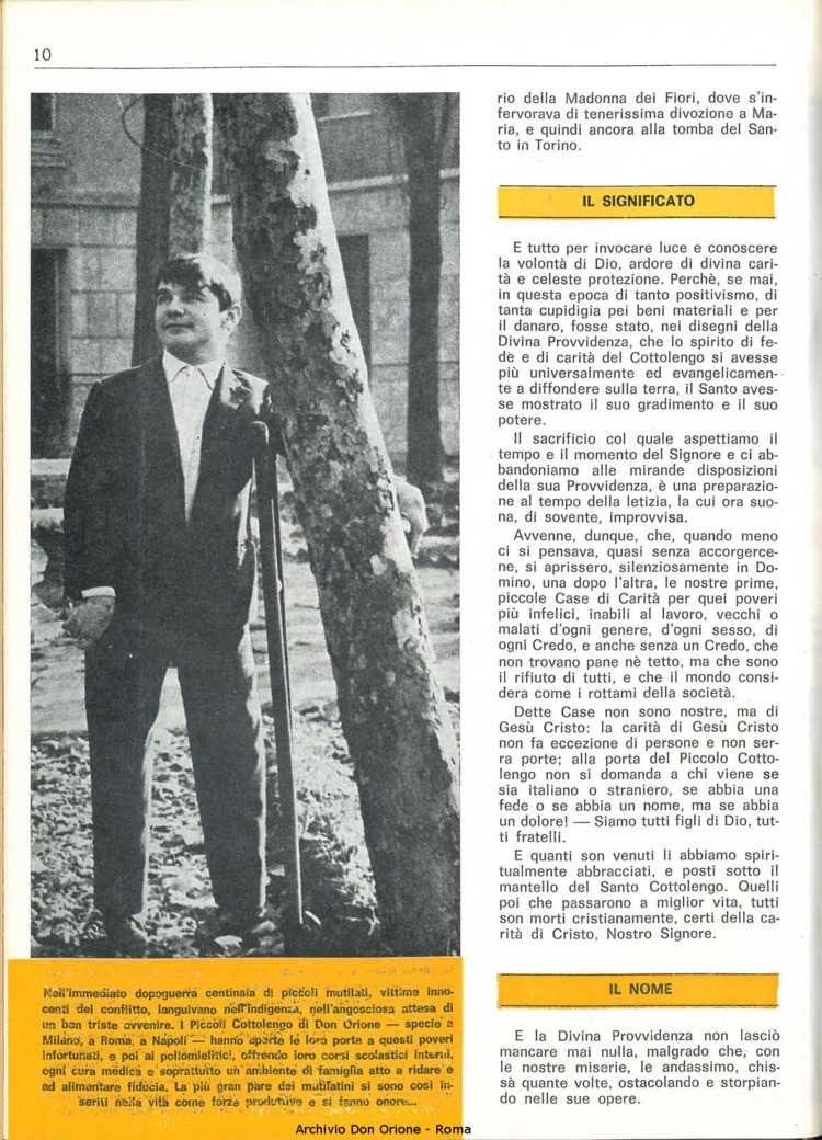Don Orione, 66, 03, 15-02-1971, pagina 10