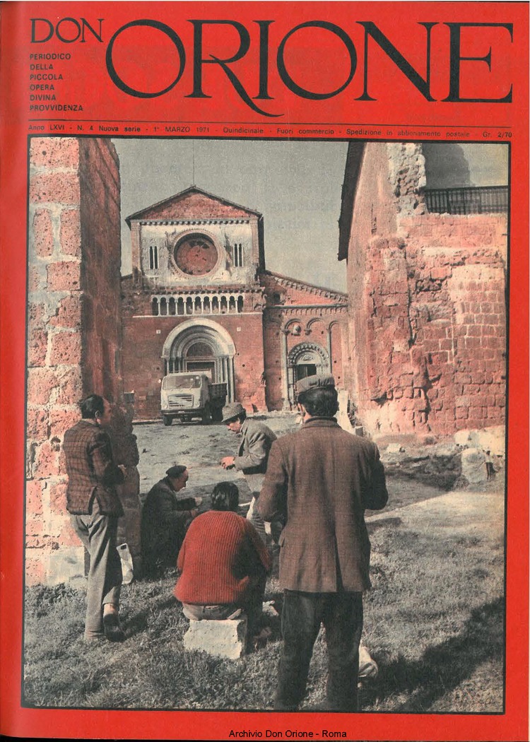 Don Orione, 66, 04, 01-03-1971, pagina 1