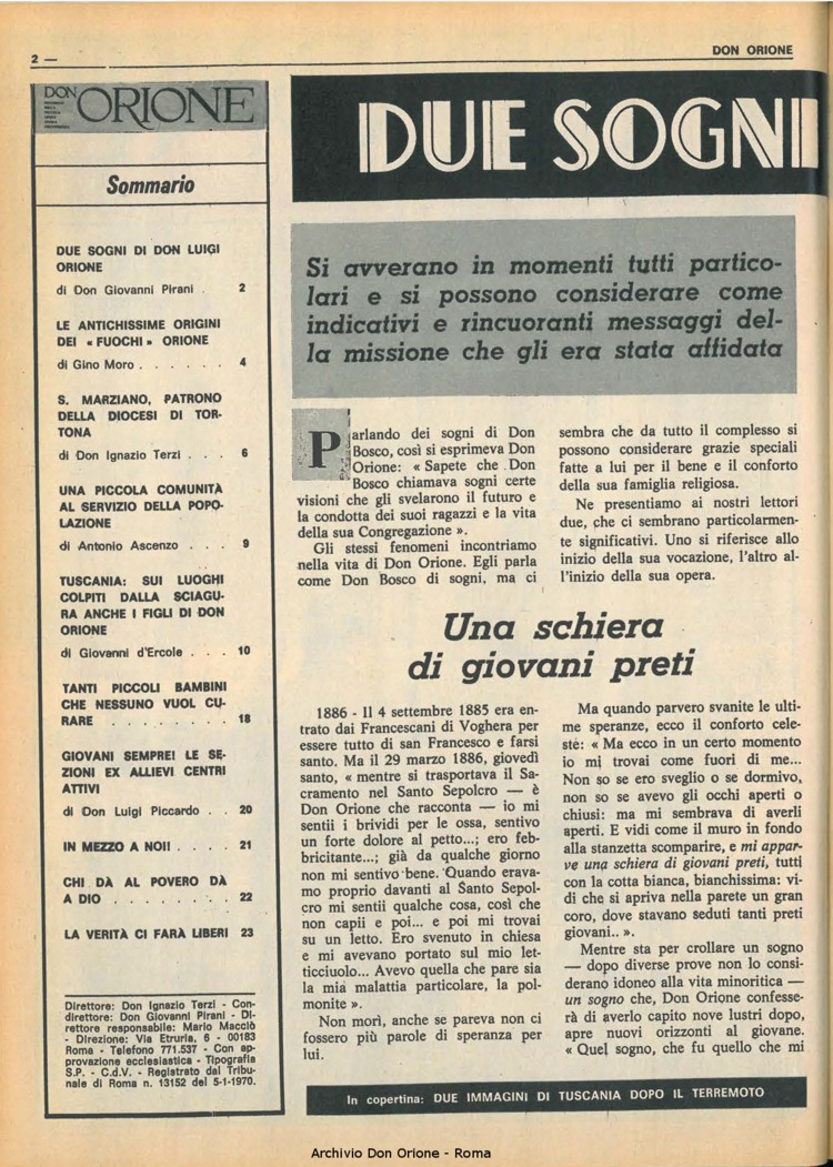 Don Orione, 66, 04, 01-03-1971, pagina 2