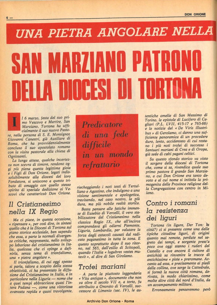Don Orione, 66, 04, 01-03-1971, pagina 6