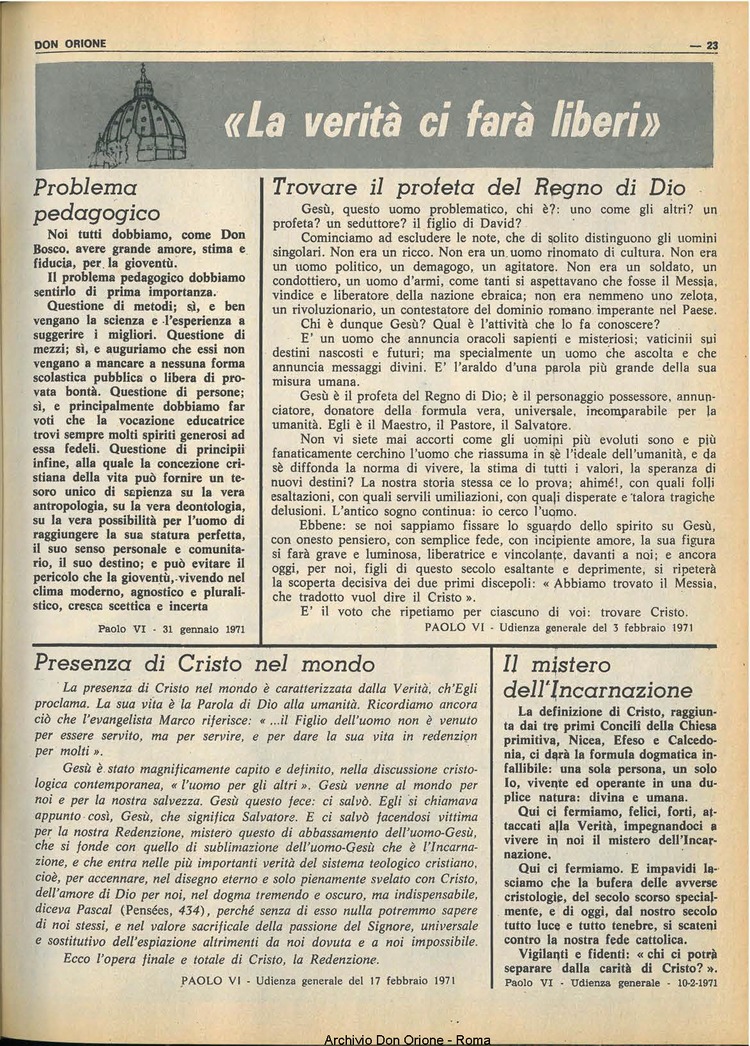 Don Orione, 66, 04, 01-03-1971, pagina 23