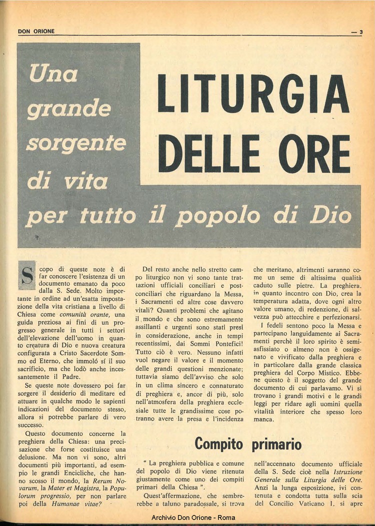 Don Orione, 66, 10, 01-07-1971, pagina 3