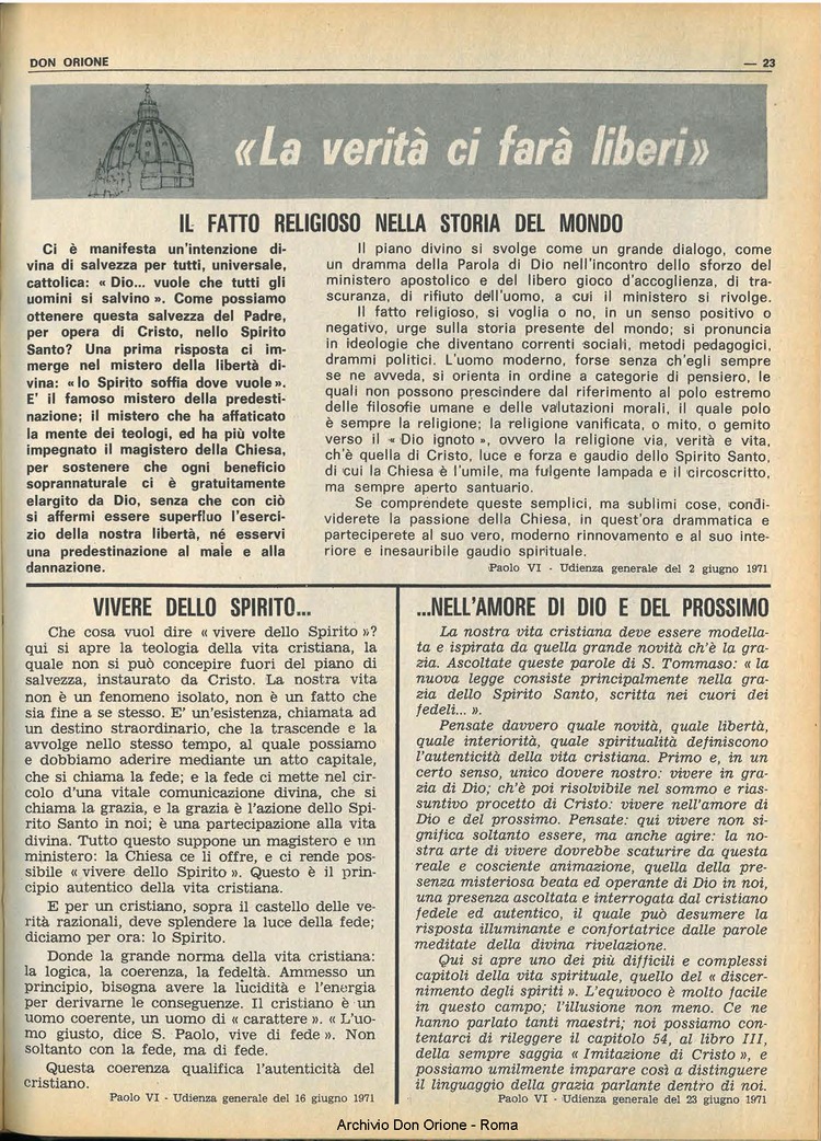 Don Orione, 66, 10, 01-07-1971, pagina 23