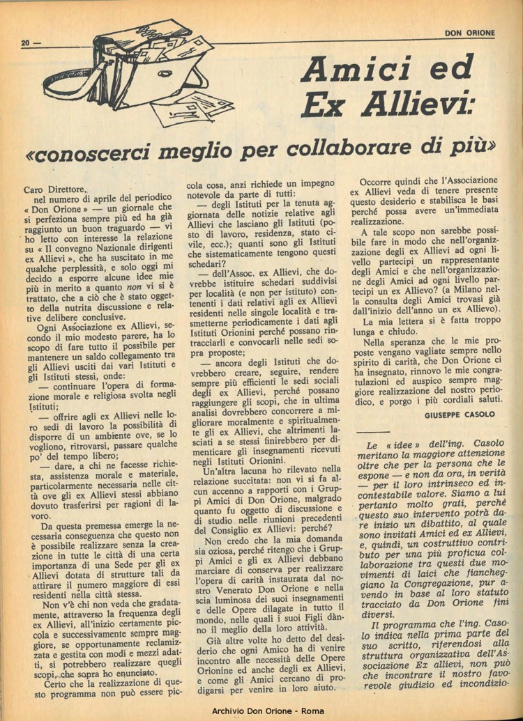 Don Orione, 66, 11, 01-08-1971, pagina 20