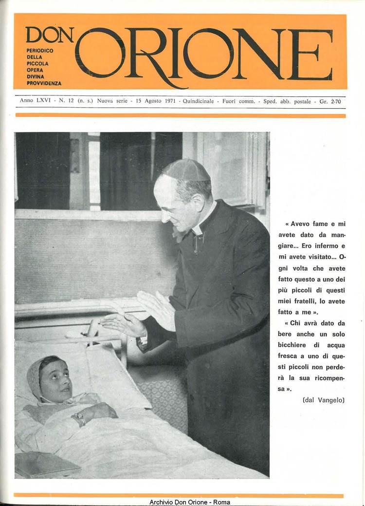 Don Orione, 66, 11, 01-08-1971, pagina 25