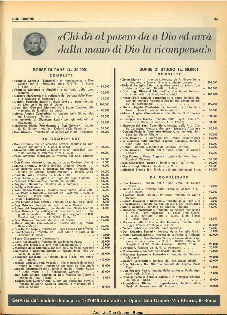 Don Orione, 66, 13, 01-09-1971, pagina 23