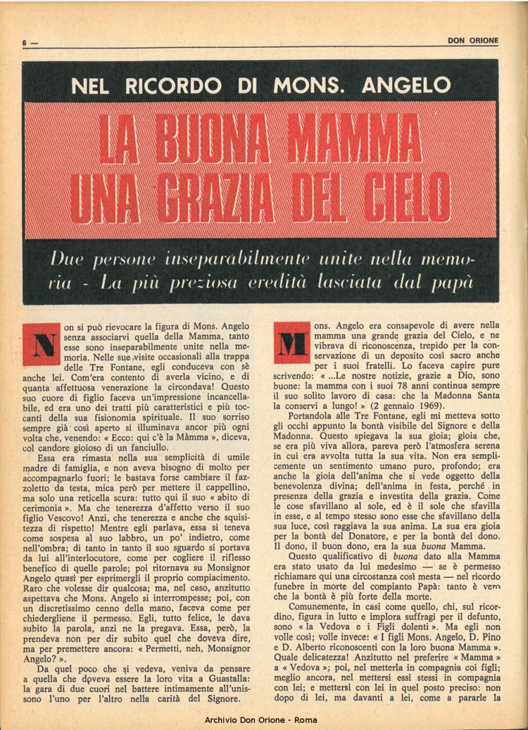 Don Orione, 66, 14, 01-10-1971, pagina 6