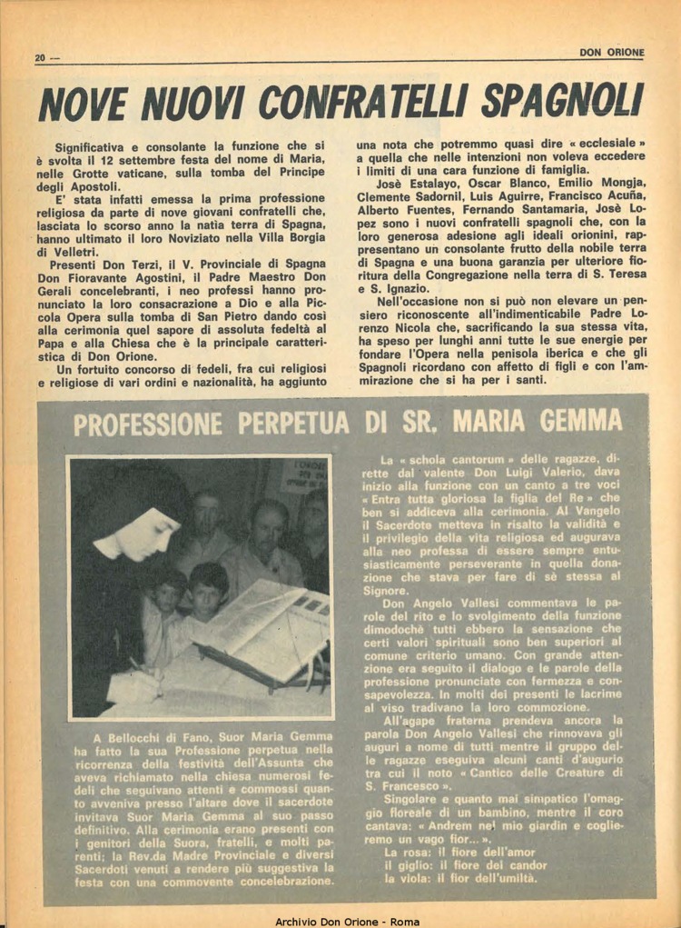 Don Orione, 66, 14, 01-10-1971, pagina 20