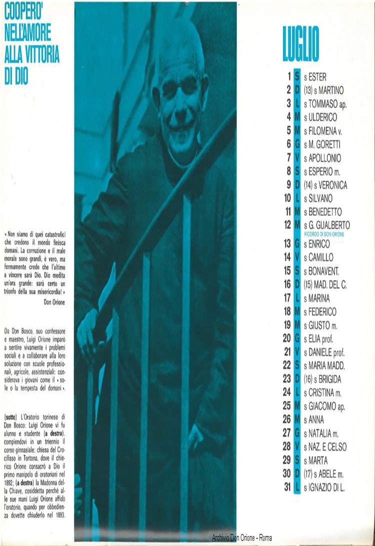 Don Orione, 66, 16, 01-11-1971, pagina 19