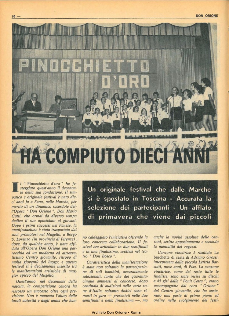Don Orione, 66, 17, 01-12-1971, pagina 10