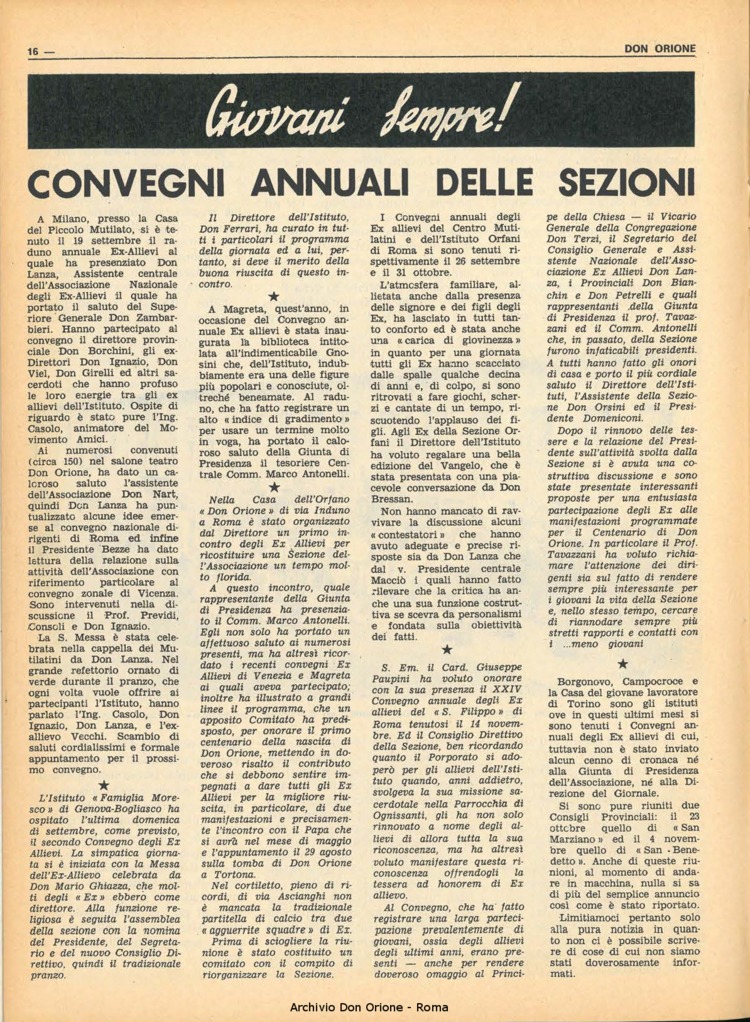 Don Orione, 66, 17, 01-12-1971, pagina 16