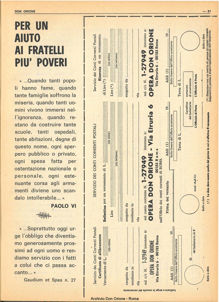 Don Orione, 66, 17, 01-12-1971, pagina 21