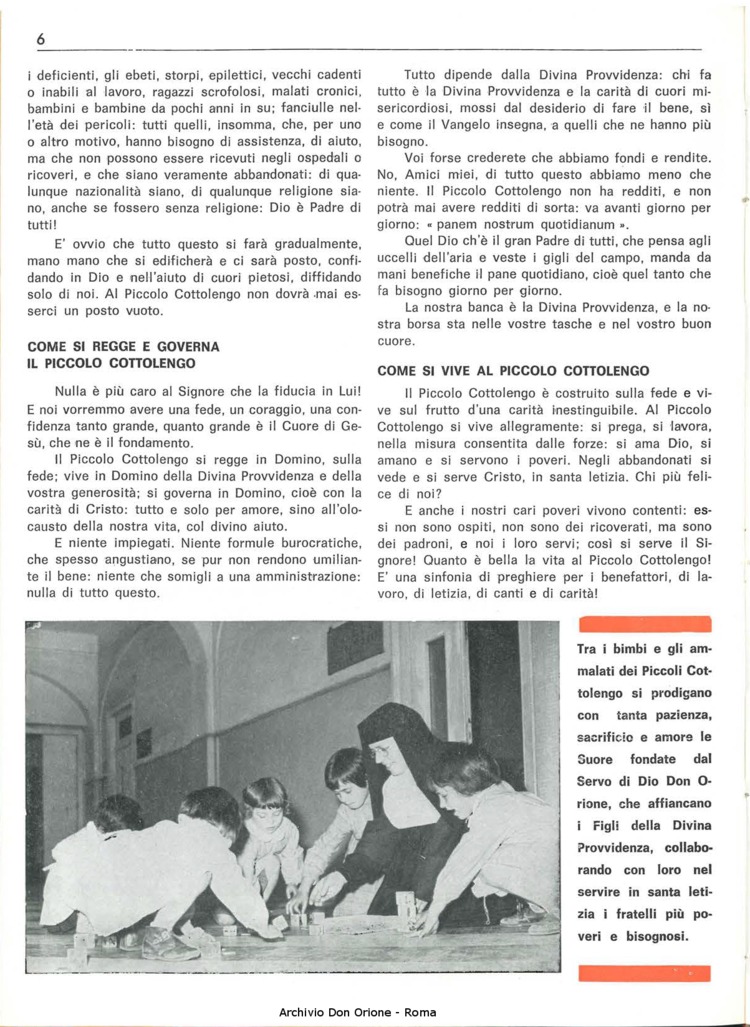 Don Orione, 66, 18, 15-12-1971, pagina 6