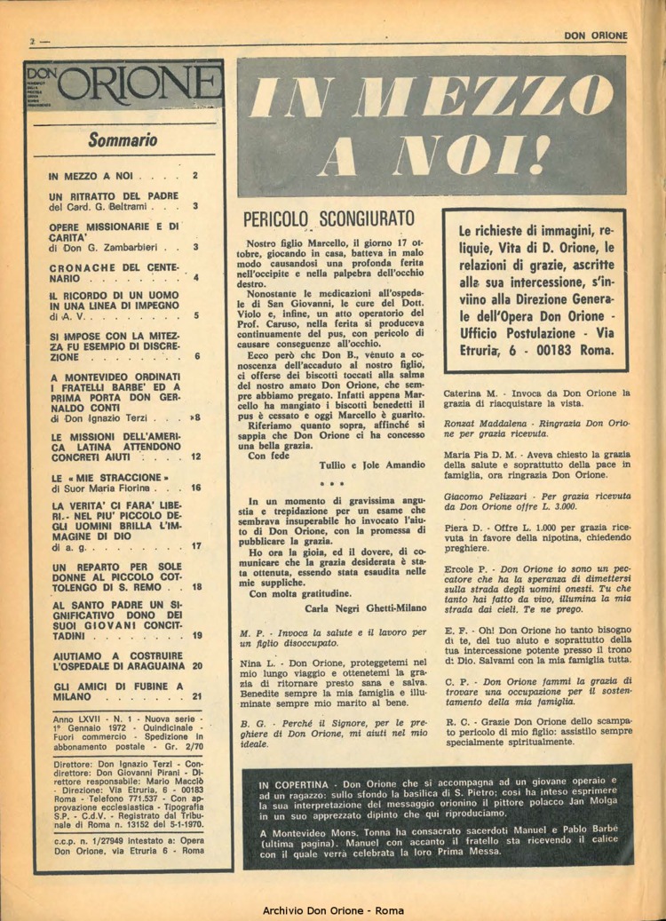 Don Orione, 67, 01, 01-01-1972, pagina 2