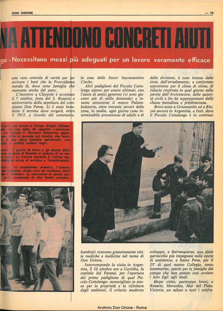 Don Orione, 67, 01, 01-01-1972, pagina 13