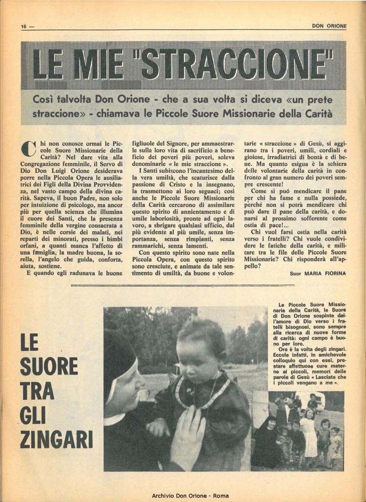 Don Orione, 67, 01, 01-01-1972, pagina 16