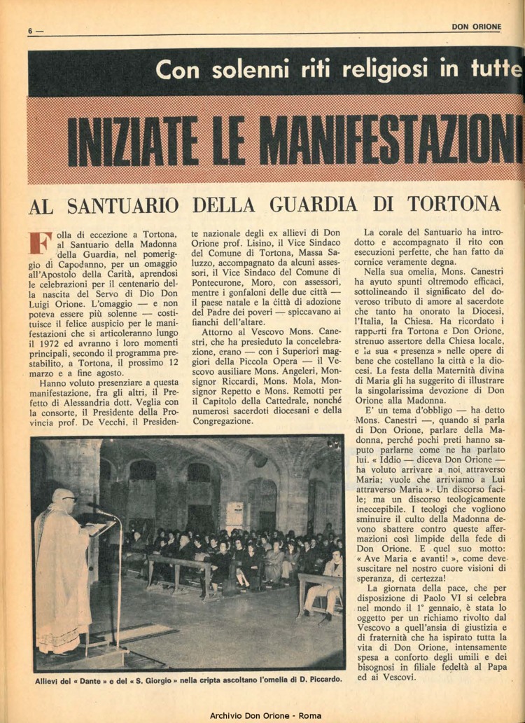 Don Orione, 67, 02, 01-02-1972, pagina 6