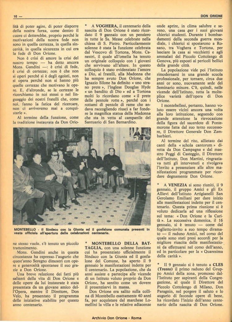 Don Orione, 67, 02, 01-02-1972, pagina 10