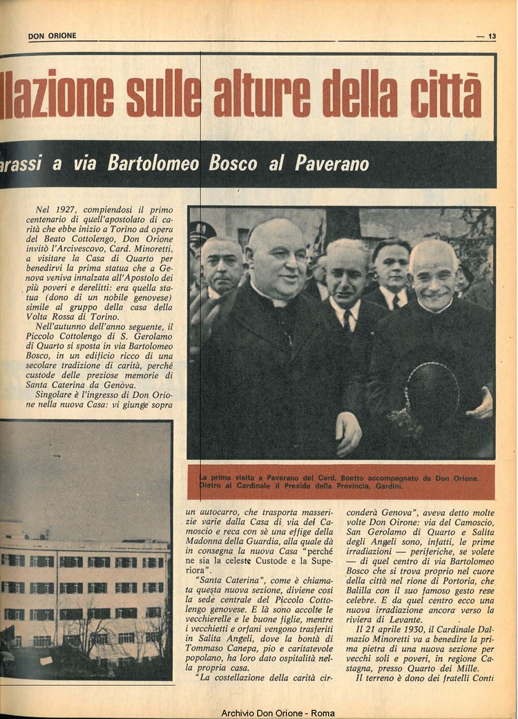 Don Orione, 67, 02, 01-02-1972, pagina 13