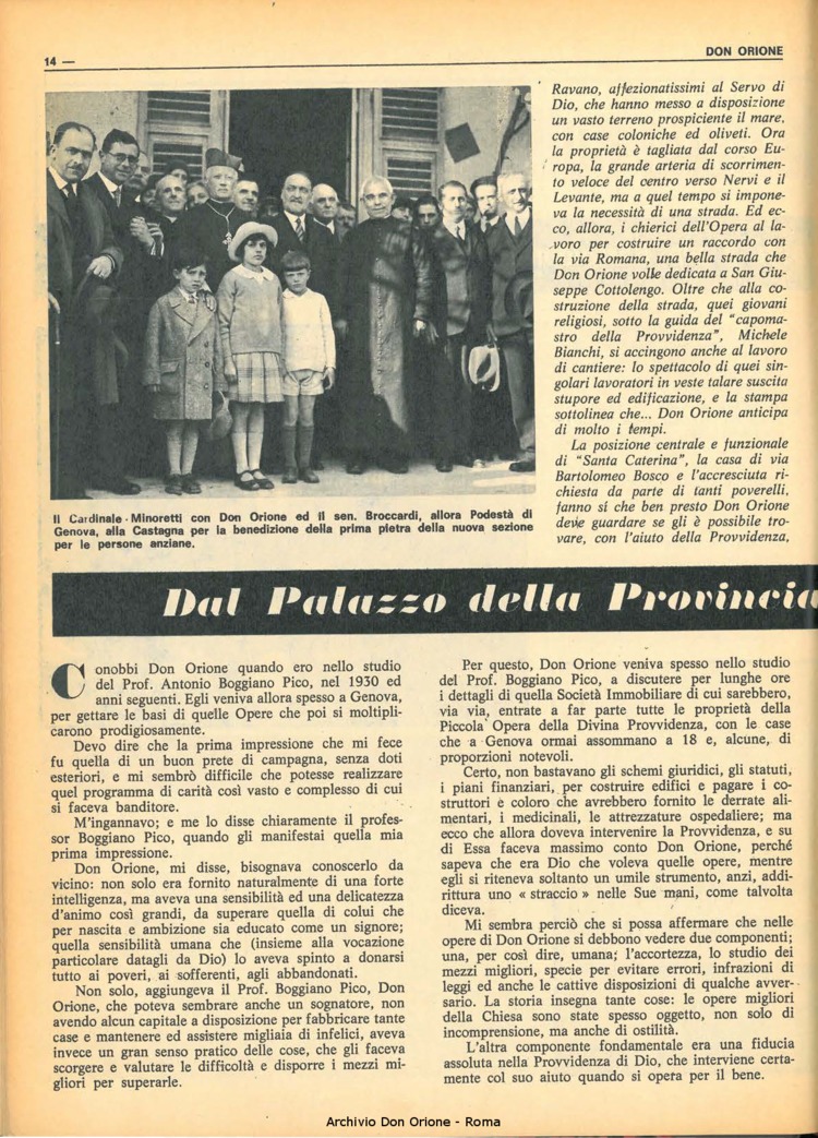 Don Orione, 67, 02, 01-02-1972, pagina 14