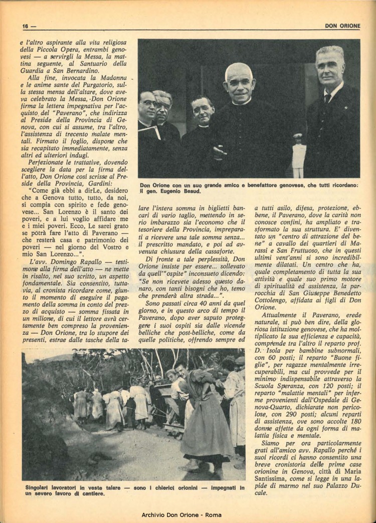 Don Orione, 67, 02, 01-02-1972, pagina 16