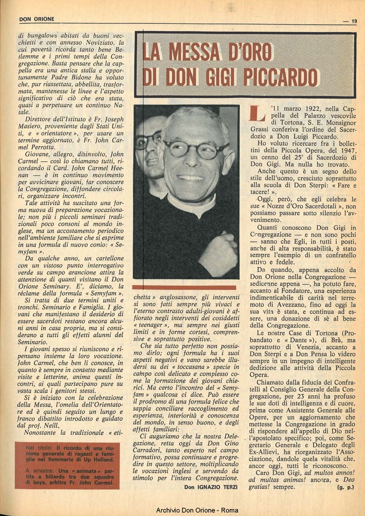 Don Orione, 67, 02, 01-02-1972, pagina 19