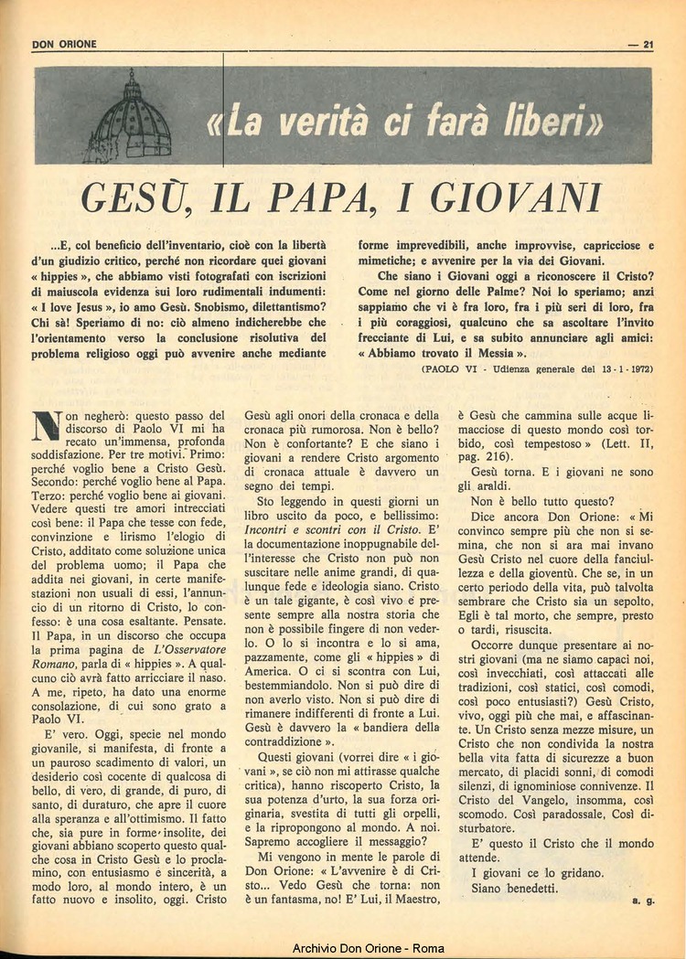 Don Orione, 67, 02, 01-02-1972, pagina 21