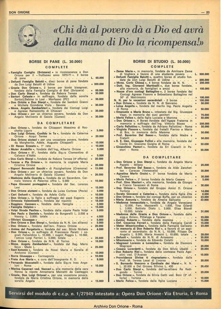 Don Orione, 67, 02, 01-02-1972, pagina 23