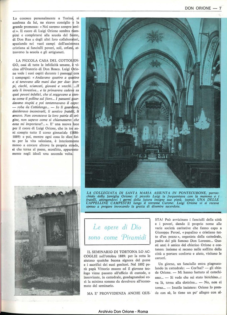 Don Orione, 67, 03, 15-02-1972, pagina 7