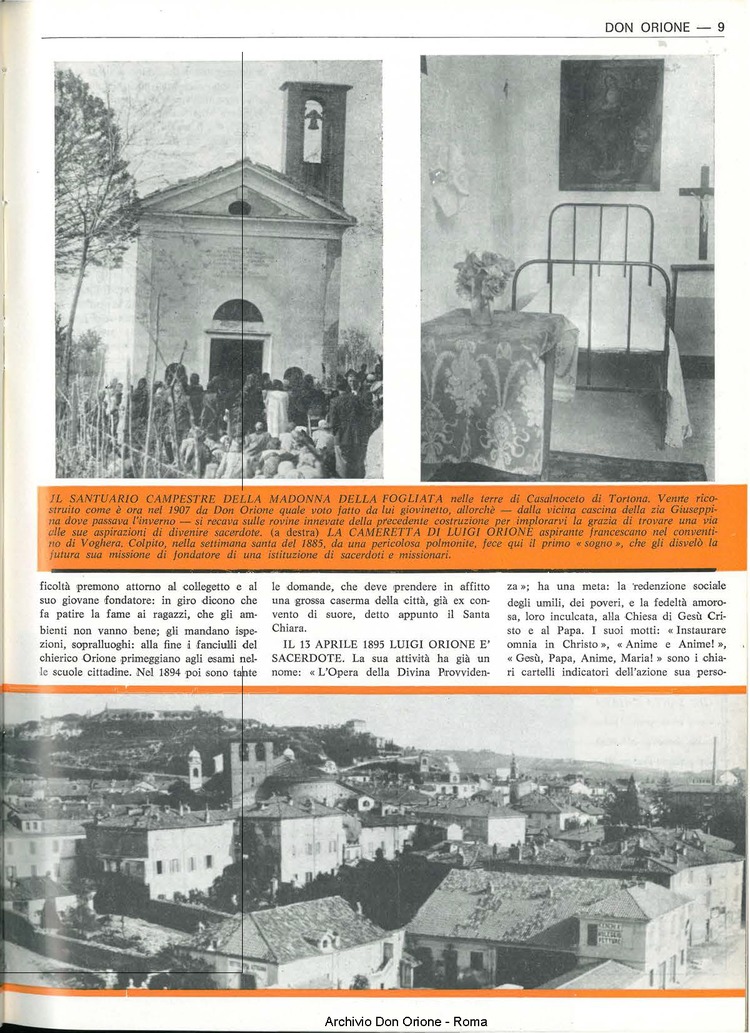 Don Orione, 67, 03, 15-02-1972, pagina 9