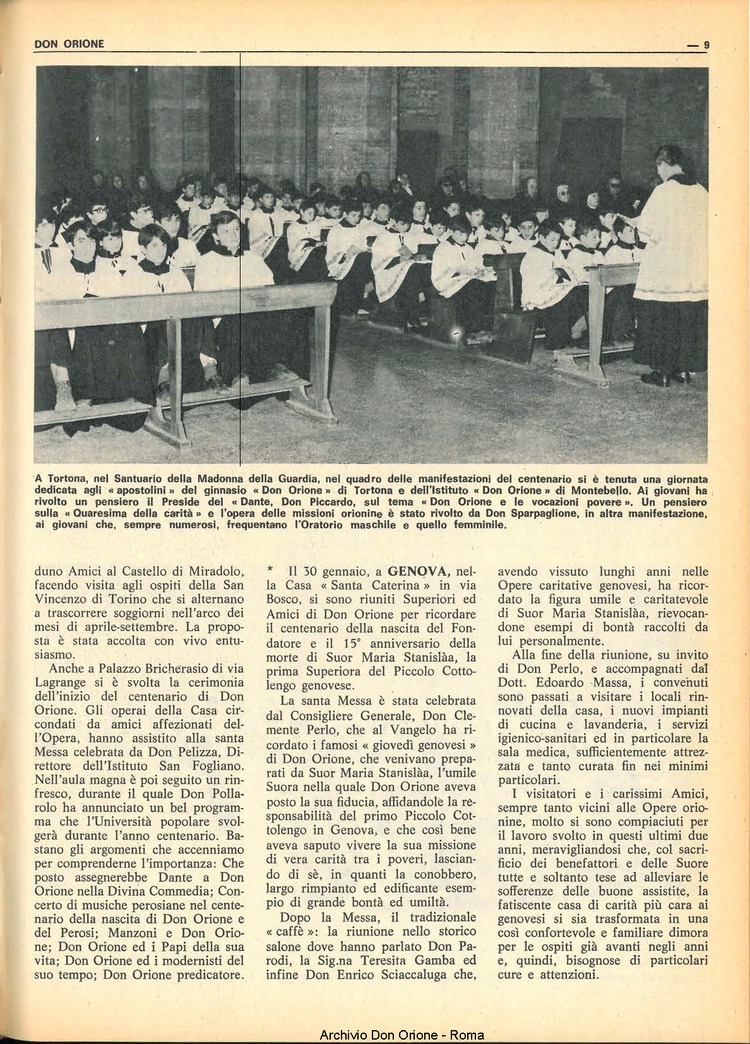 Don Orione, 67, 04, 01-03-1972, pagina 9