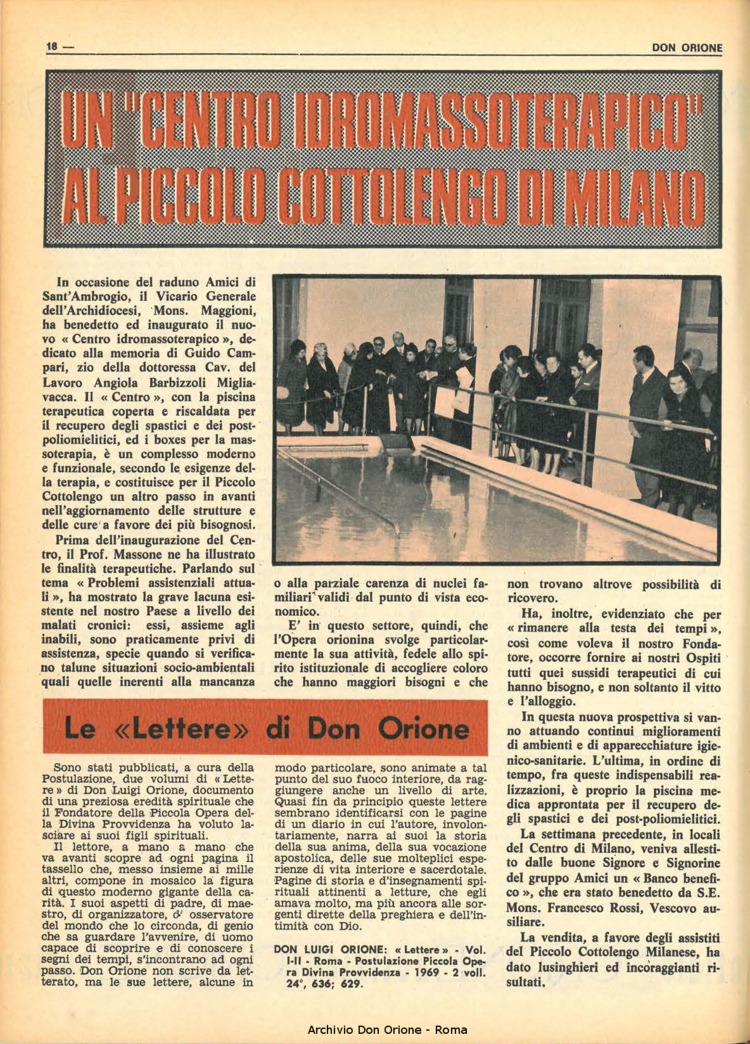 Don Orione, 67, 04, 01-03-1972, pagina 18