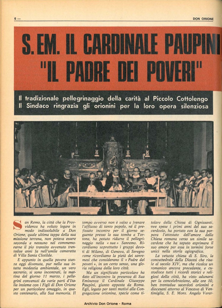 Don Orione, 67, 05, 01-04-1972, pagina 6