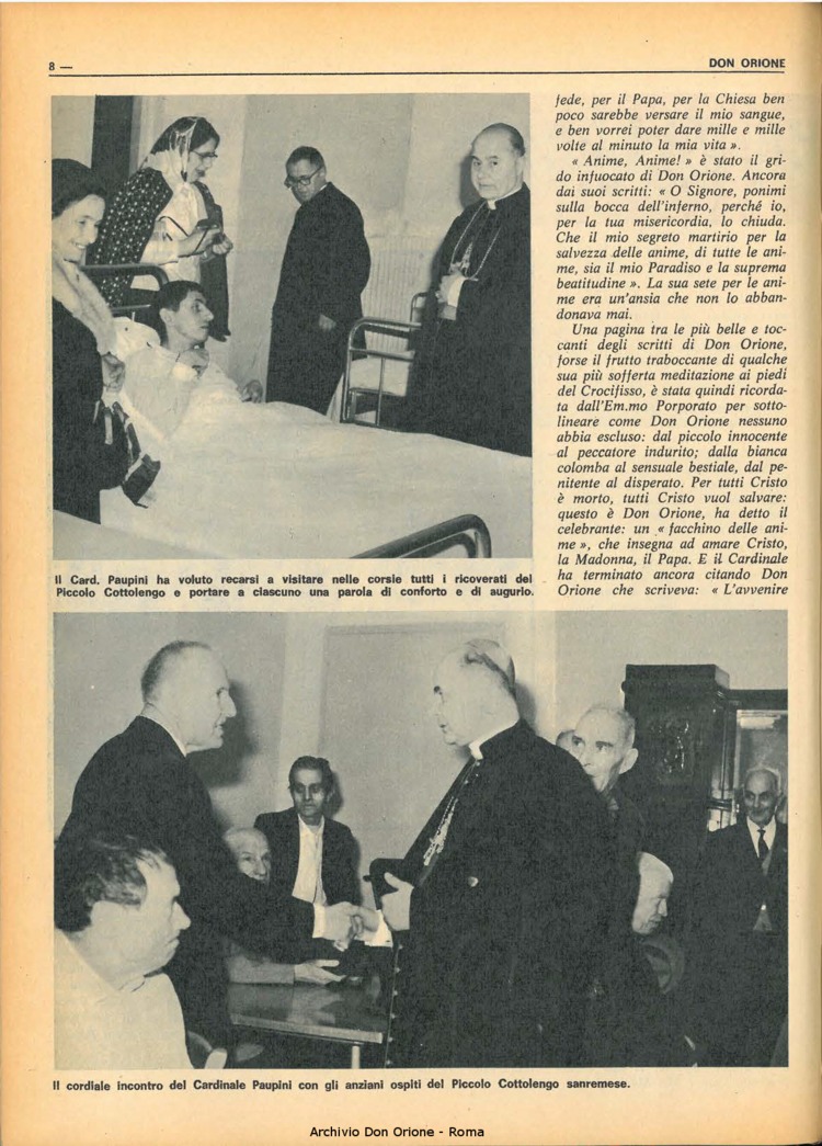 Don Orione, 67, 05, 01-04-1972, pagina 8