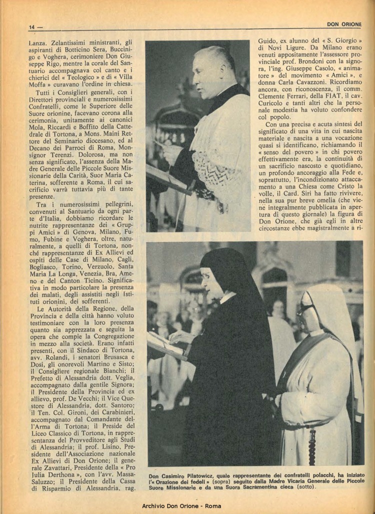 Don Orione, 67, 05, 01-04-1972, pagina 14