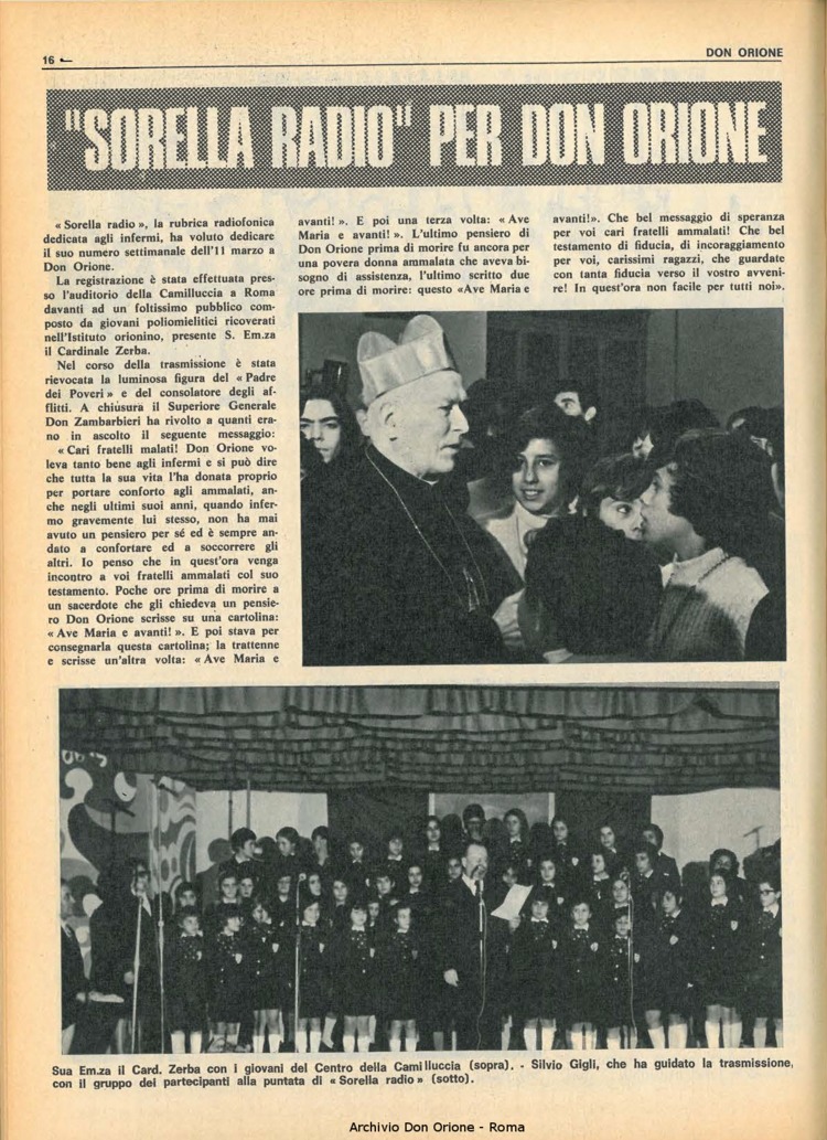 Don Orione, 67, 05, 01-04-1972, pagina 16