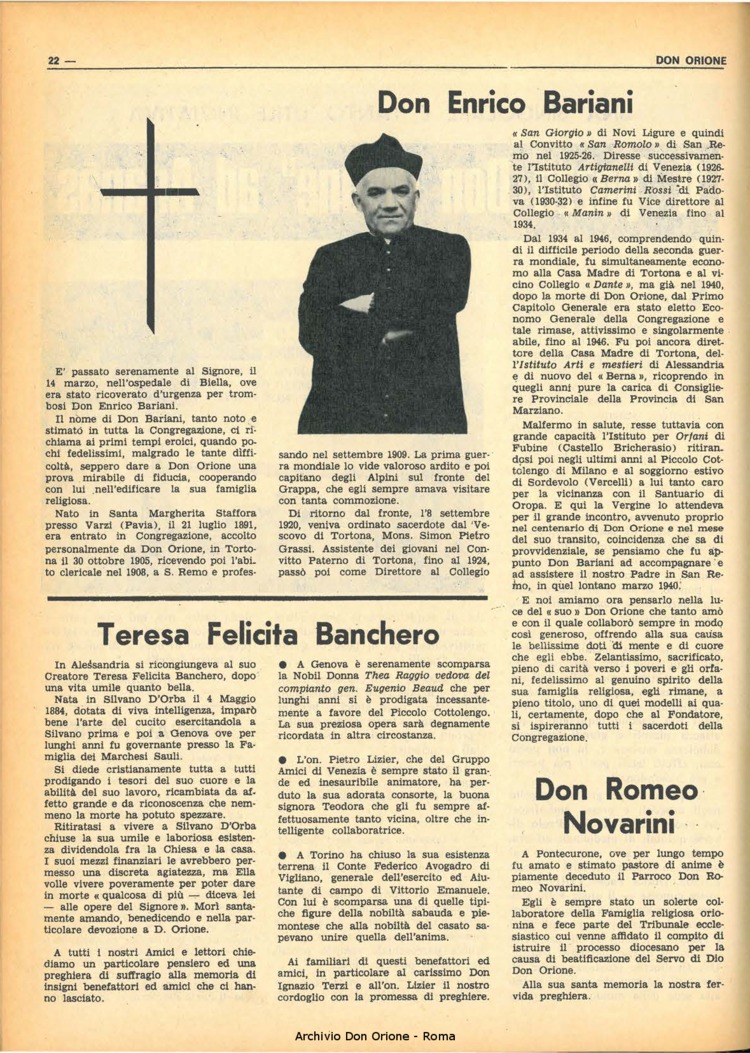 Don Orione, 67, 05, 01-04-1972, pagina 22