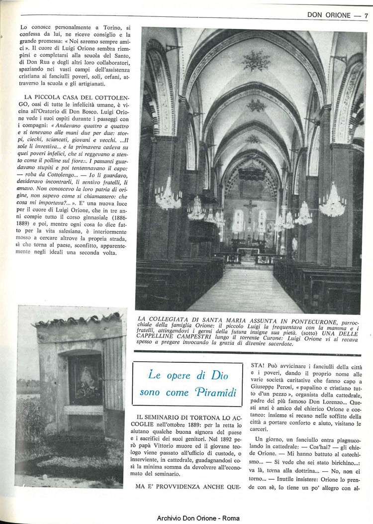 Don Orione, 67, 06, 15-04-1972, pagina 7
