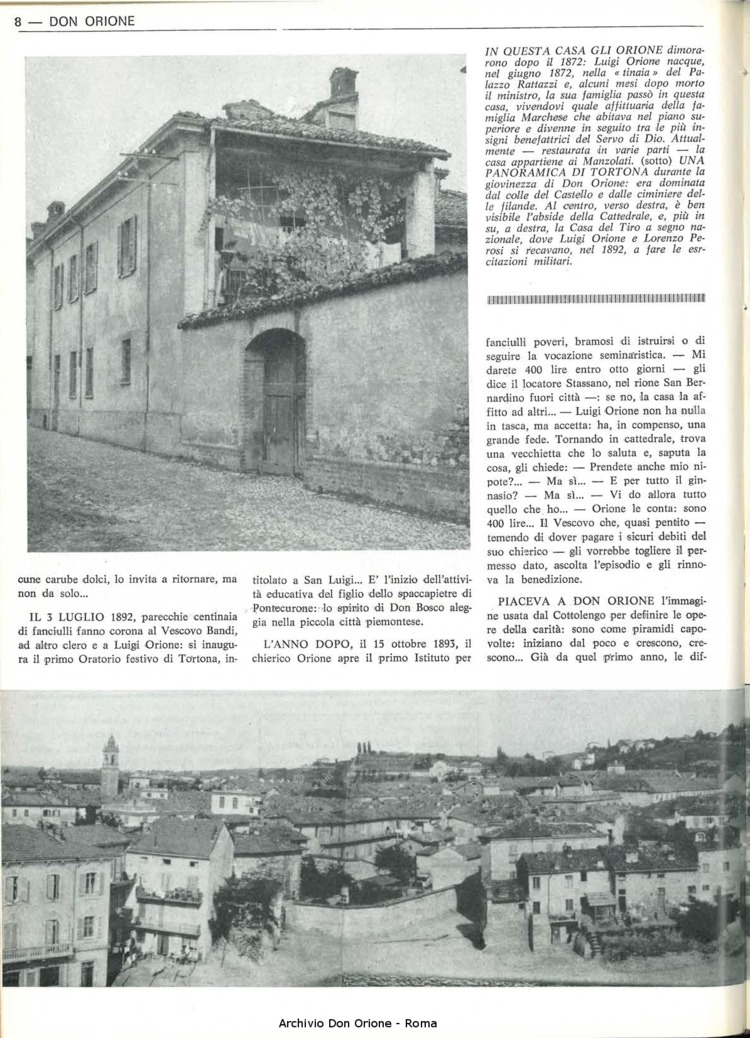 Don Orione, 67, 06, 15-04-1972, pagina 8